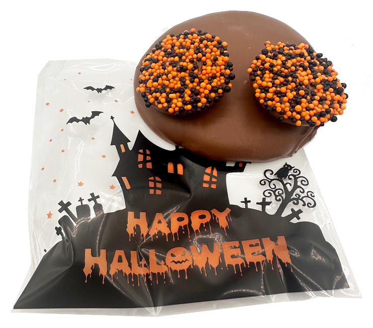 Chocolate Chip Cookie & 2 Nonpareils - Halloween
